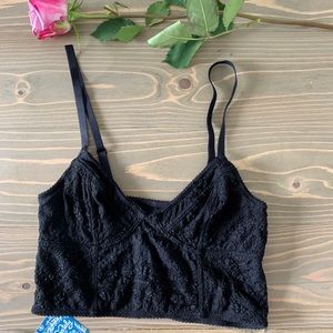 💕NWT Free People crop lace bralette